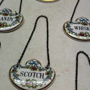 coalport decanter labels 