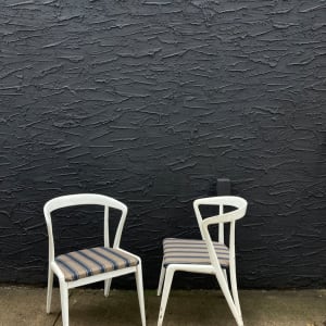 Pair of Dorothy B mid century modern chairs 