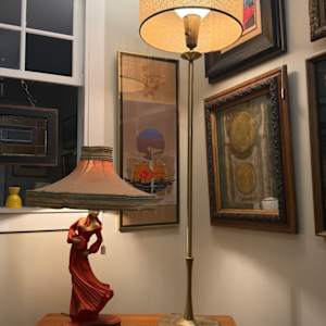 mid century modern floor lamp 
