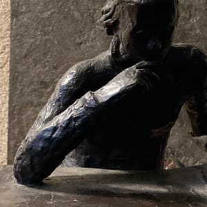 Original signed bronze figure 