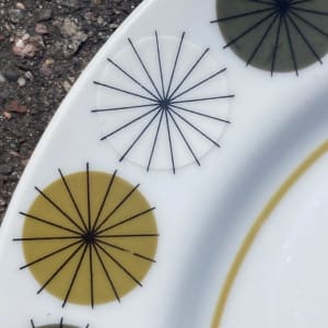 set of 6 Mikasa dinner plates 