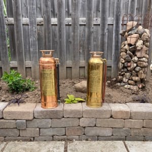 Copper fire extinguisher 