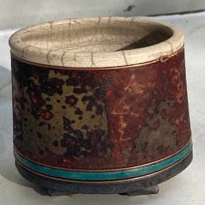 Small Raku vase 