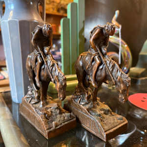 End of the Trail bookends 