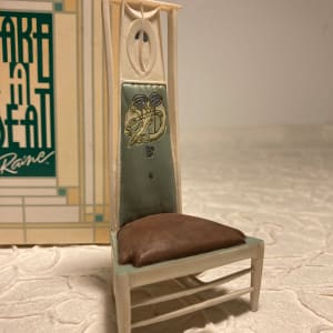 Miniature post modern chair 