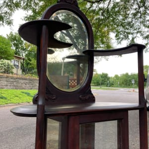 Mahogany Etagere 