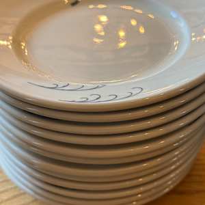 Bauscher Art Deco salad plates, Image 3.