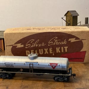 Single Streak Single dome tank car HO gauge toy train 