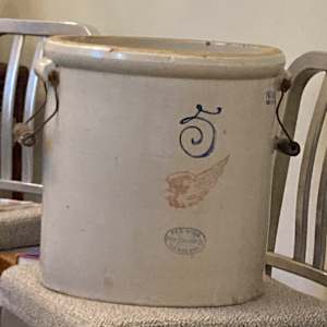 Red Wing 5 gallon crock with handles