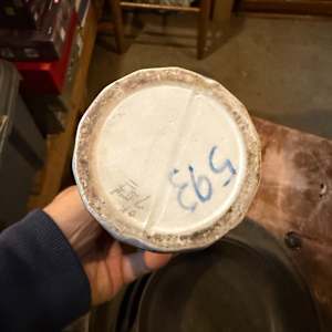 Red Wing art pottery vase 