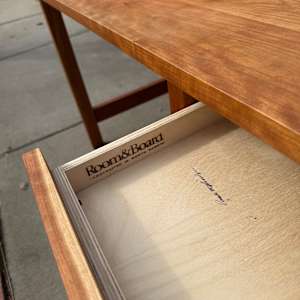 Room and Board Linear cherry desk, Image 3.