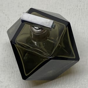 vintage art deco cubistic Bohemian perfume bottle 