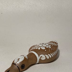 Mexican pottery small flying duck 