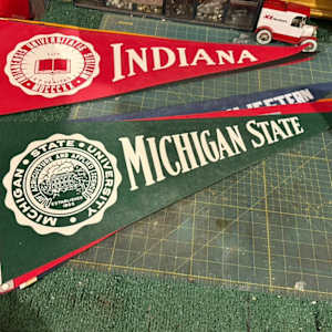 College pennants 