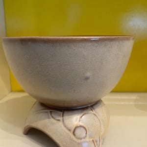 Frankoma Art Deco footed bowl 