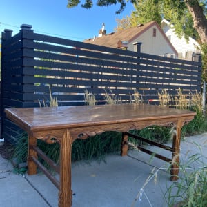 hand carved Chinese table 