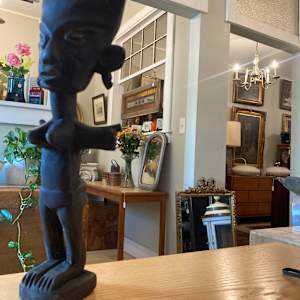 Carved African fertility doll 