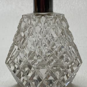 Clear perfume bottle 