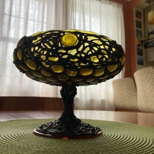 Bertino art glass bowl 