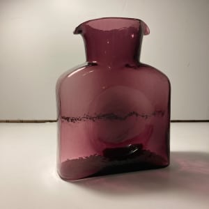 Blenko purple pitcher 
