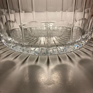 Modern Cut glass bowl 