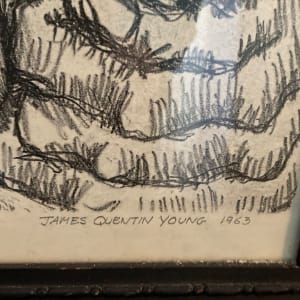 James Quentin Young lithograph 1963 