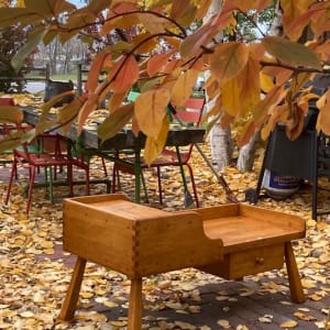 Hard Rock maple cobbler bench 