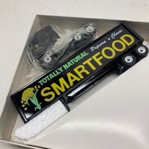 Smartfood die cast toy semi truck 