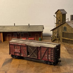 Ambroid Single Sheathed Boxcar HO gauge toy train 