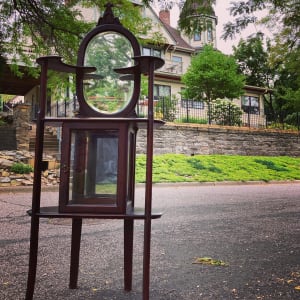 Mahogany Etagere 