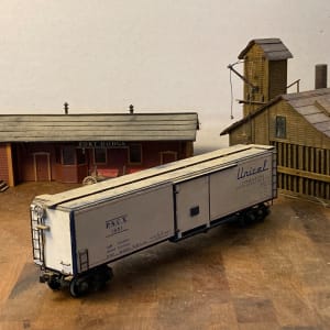 Ambroid Unicel Reefer Freight Car HO gauge toy train 