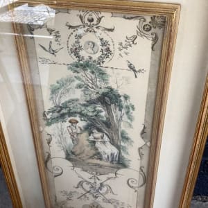 3 Italian framed items 