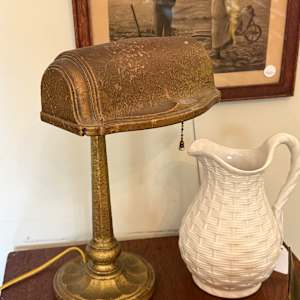 Arts n crafts era desk lamp, Image 2.