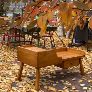 Hard Rock maple cobbler bench 