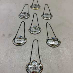 coalport decanter labels 