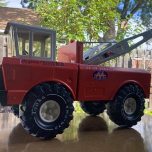 vintage TONKA orange Tow truck 