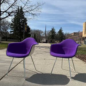 Eames purple PAC, Image 1.