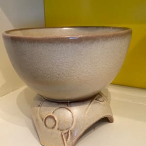 Frankoma Art Deco footed bowl 