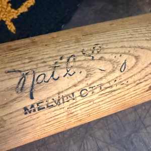 Melvin Ott Louisville Slugger baseball bat, Image 2.