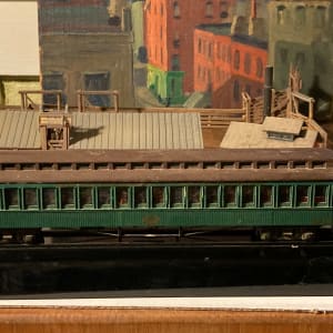 Vintage Baltimore and Ohio Baggage and Passenger express HO gauge toy train 