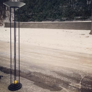 Post Modern Robert Sonneman floor lamp by George Kovacs 