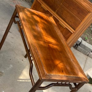 Vintage Chinese entry table 