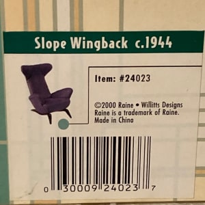 Miniature post modern chair 