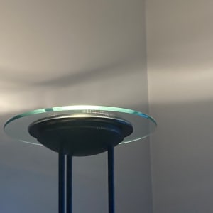 Marble based Sonneman floor lamp 