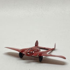 Small red Wyandotte airplane 