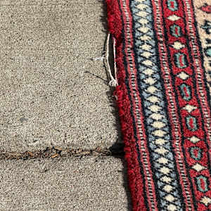 Hand made wood rug / runner, Image 3.