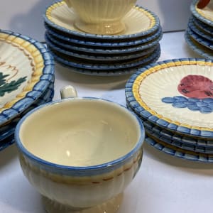 Early luncheon dish set of Stangl 