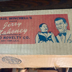 Jerry Mahoney dummy in box 