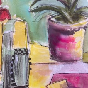 Original watercolor by Ann Sisel 