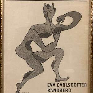 Vintage Galerie Louise Eskens poster 